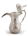 A SILVER COFFEE POT (DALLAH), KUWAIT, CIRCA 1950