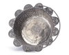 AN OTTOMAN SILVER FILIGREE BASKET, 19TH CENTURY