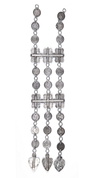 A SILVER COIN PENDANT, TURKMENISTAN, 19TH CENTURY