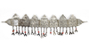AN ALGERIAN SILVER BRACELET, 19TH CENTURY