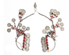 A TRADITIONAL COIN HEADDRESS WITH COLORFUL BEADS, MOROCCO, 19TH CENTURY