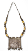 AN ISLAMIC NECKLACE WITH BEADS, OMAN, 19TH CENTURY