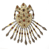 A SILVER PENDANT, TURKMENISTAN, 19TH CENTURY