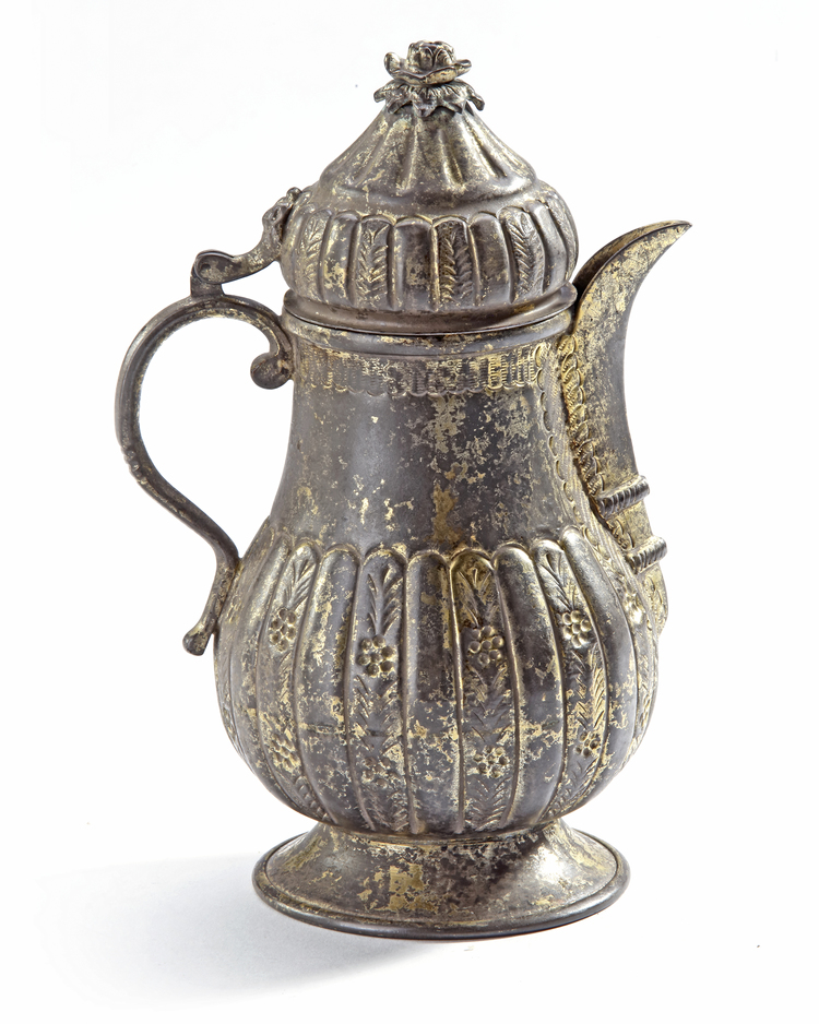 OTTOMAN GILT-COPPER TOMBAK JUG – 18TH/19TH CENTURY
