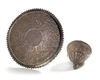 AN INDIAN SILVER INCENSE BURNER, 19TH CENTURY