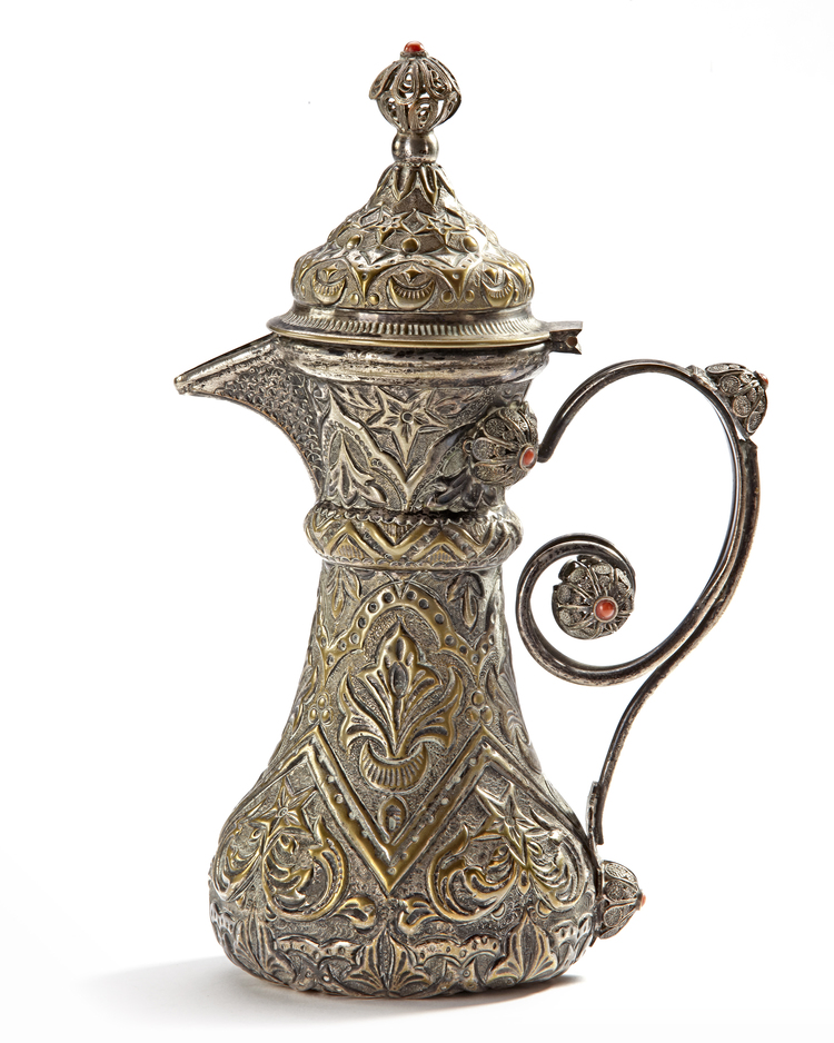 OTTOMAN SILVER JUG – 19TH CENTURY