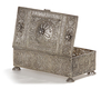 AN OTTOMAN SILVER FILIGREE BOX, 19TH CENTURY
