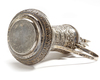 A SILVER COFFEE POT OR DALLAH, OMAN NIZWA, CIRCA 1930-1950
