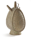 AN OTTOMAN SILVER FLASK (MATARA), 18TH-19TH CENTURY