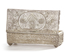 AN OTTOMAN SILVER FILIGREE ELONGATED BOX, 19TH CENTURY
