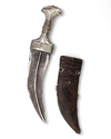 A SILVER DAGGER, YEMEN, EARLY 20TH CENTURY