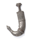 A SILVER DAGGER, SAUDI ARABIA, 19TH CENTURY