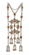 SILVER NECKLACE – TURKMEN, 19th CENTURY