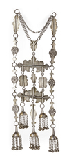 SILVER NECKLACE – TURKMEN, 19th CENTURY