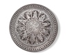 A SILVER-INLAID BIDRI PLATE DECCAN, INDIA, 19TH CENTURY