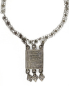 A SILVER NECKLACE  DEPICTING MARIA, IRAQ, 19TH CENTURY