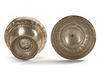 A MALAY SILVER BOWL WITH COVER, 19TH CENTURY