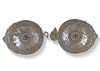 AN OTTOMAN SILVER BELT BUCKLE, 19TH CENTURY