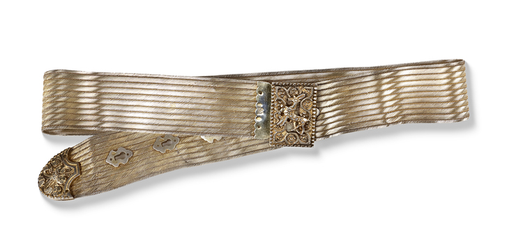 OTTOMAN SILVER BELT – 19TH CENTURY