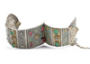 AN ALGERIAN SILVER BRACELET, 19TH CENTURY