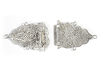AN OTTOMAN SILVER BELT BUCKLE, 19TH CENTURY