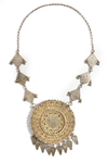 A SILVER NECKLACE, OMAN, 20TH CENTURY