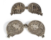 OTTOMAN SILVER BELT BUCKLES, 19TH CENTURY