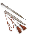 A SILVER AND GOLD SWORD, IRAQ, 19TH CENTURY