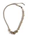 A CAUCASIAN SILVER NECKLACE, 19TH CENTURY