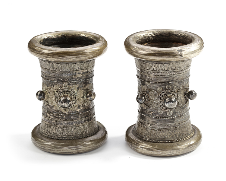 A PAIR OF SILVER BRACELETS, OMAN, 19TH CENTURY