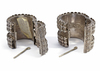 A PAIR OF AFGHAN SILVER BRACELETS, EARLY 20TH CENTURY
