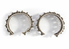 TWO SILVER BRACELETS, MOROCCO, 19TH CENTURY