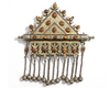 A SILVER PENDANT, TURKMENISTAN, 19TH CENTURY