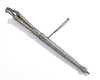 AN INDIAN SILVER DAGGER, 19TH CENTURY