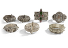 SILVER BRACELETS FROM THE ARAB WORLD, 19TH CENTURY