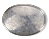 A PERSIAN SILVER TRAY, 19TH CENTURY