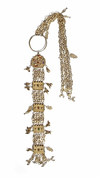 AN OTTOMAN SILVER NECKLACE, 19TH CENTURY