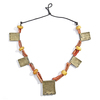 A SILVER NECKLACE WITH CORAL, TIBET, 19TH CENTURY