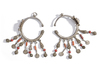 A PAIR OF SILVER EARRINGS, MOROCCO, 19TH CENTURY