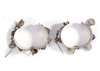 A PAIR OF SILVER BRACELETS, MOROCCO, 19TH CENTURY