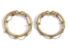 A PAIR OF SILVER BRACELETS, EGYPT, 19TH CENTURY