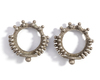 A PAIR OF SILVER BRACELETS, SAUDI ARABIA, 19TH CENTURY
