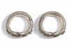 A PAIR OF SILVER BRACELETS, AFGHANISTAN, 19TH CENTURY