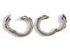 A PAIR OF SILVER BRACELETS, AFGHANISTAN, 19TH CENTURY