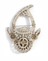 AN ALGERIAN BELT BUCKLE,19TH CENTURY