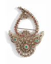 AN ALGERIAN BELT BUCKLE,19TH CENTURY