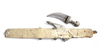 A SILVER DAGGER WITH BELT, YEMEN, 19TH CENTURY