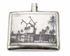 A SILVER DRINKING FLASK, IRAQ, 20TH CENTURY
