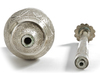 A PERSIAN SILVER ROSE WATER SPRINKLER, 19TH CENTURY
