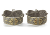 A PAIR OF SILVER ANKLETS, MOROCCO, 19TH CENTURY